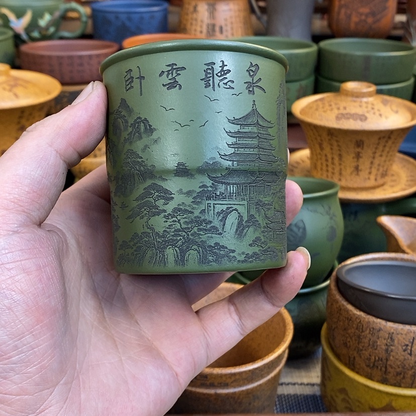 【闪购商品】紫砂公道杯宜兴全手工紫砂杯