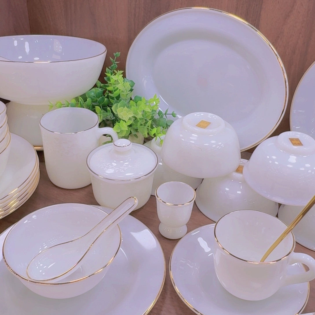 45%以上骨粉骨瓷纯白玉瓷碗单拍