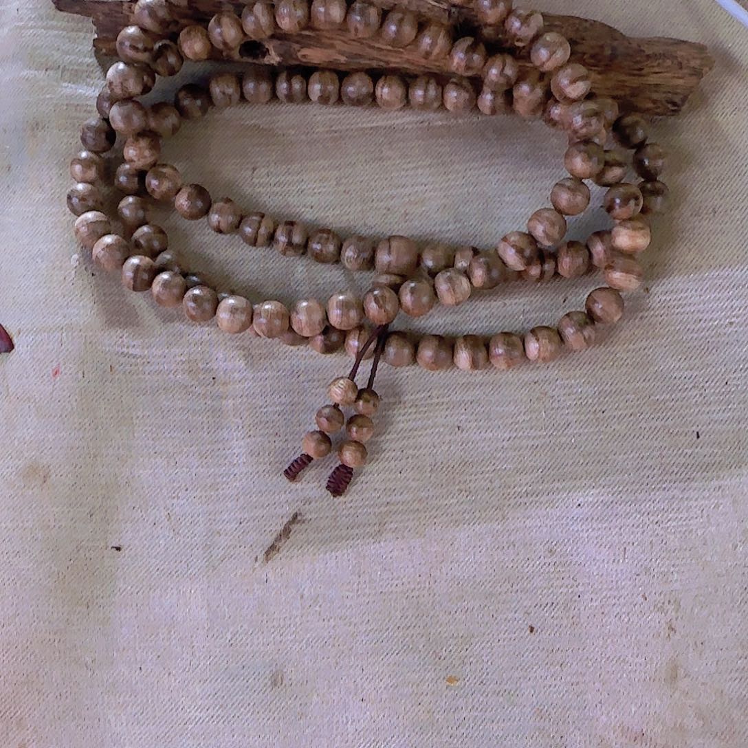 沉香碎屑沉香马泥涝野料08圆珠多圈收藏级多样性发一