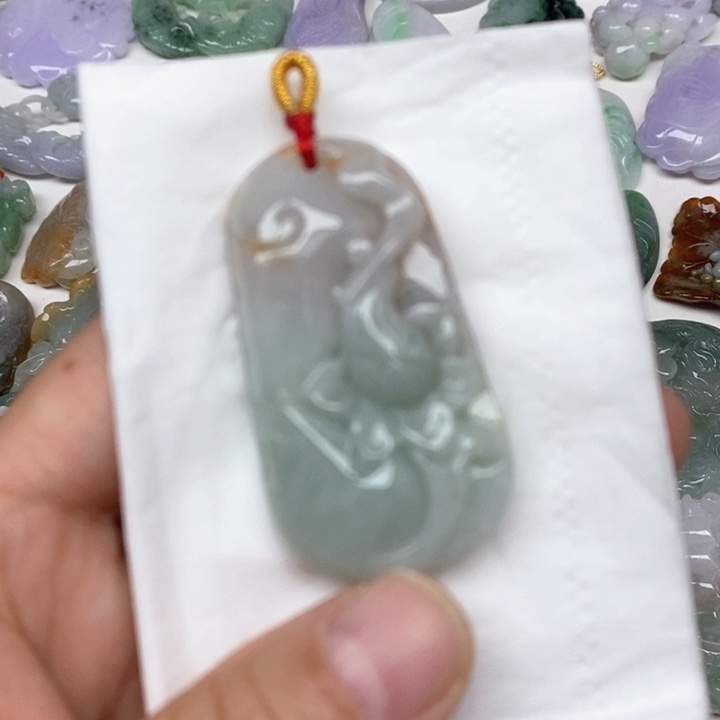 翡翠未镶嵌颈饰天然缅甸翡翠