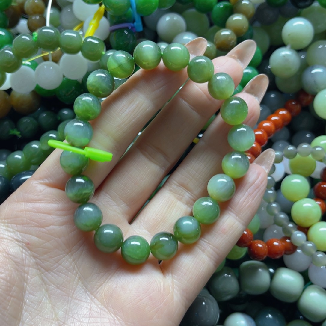 未镶嵌和田玉手串