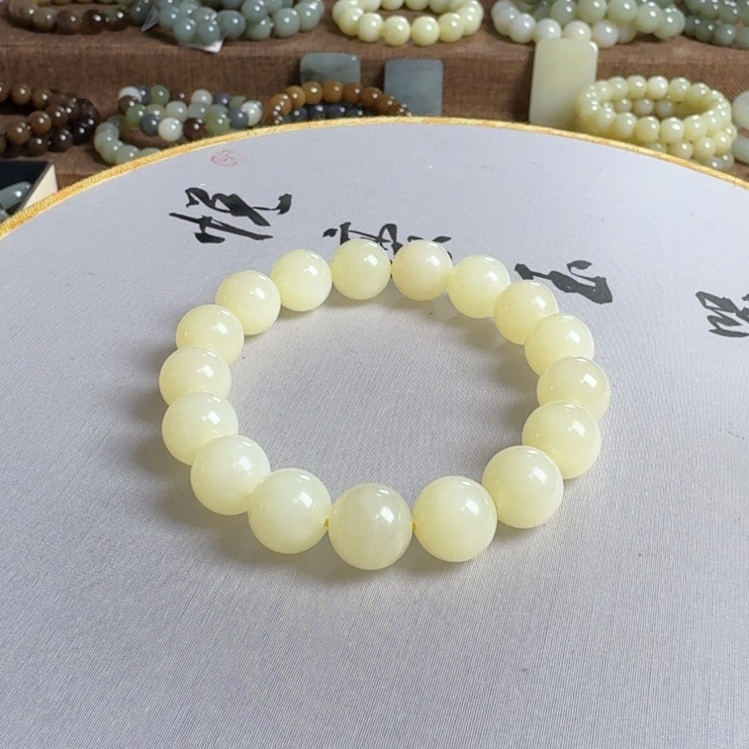 完***福手链未镶嵌和田玉