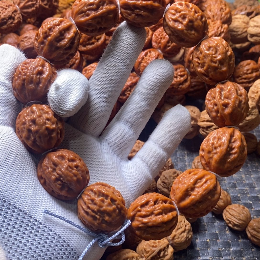 吊坠文玩核桃粗筋麻花