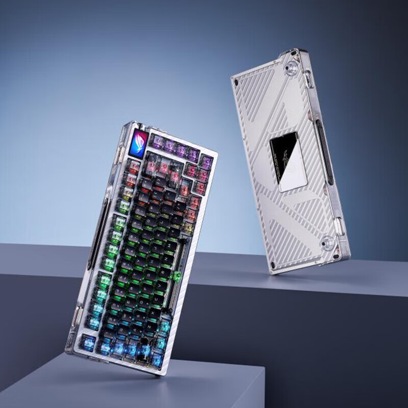 【重磅新品】ROG夜魔Extreme SE 三模游戏客制化机械键盘 全彩OLED 
