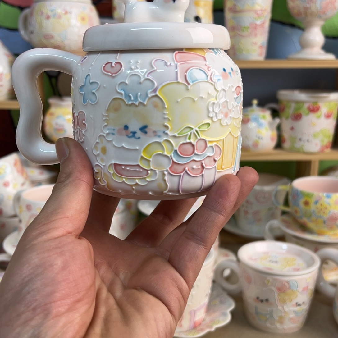 景德镇高温釉下手绘陶瓷