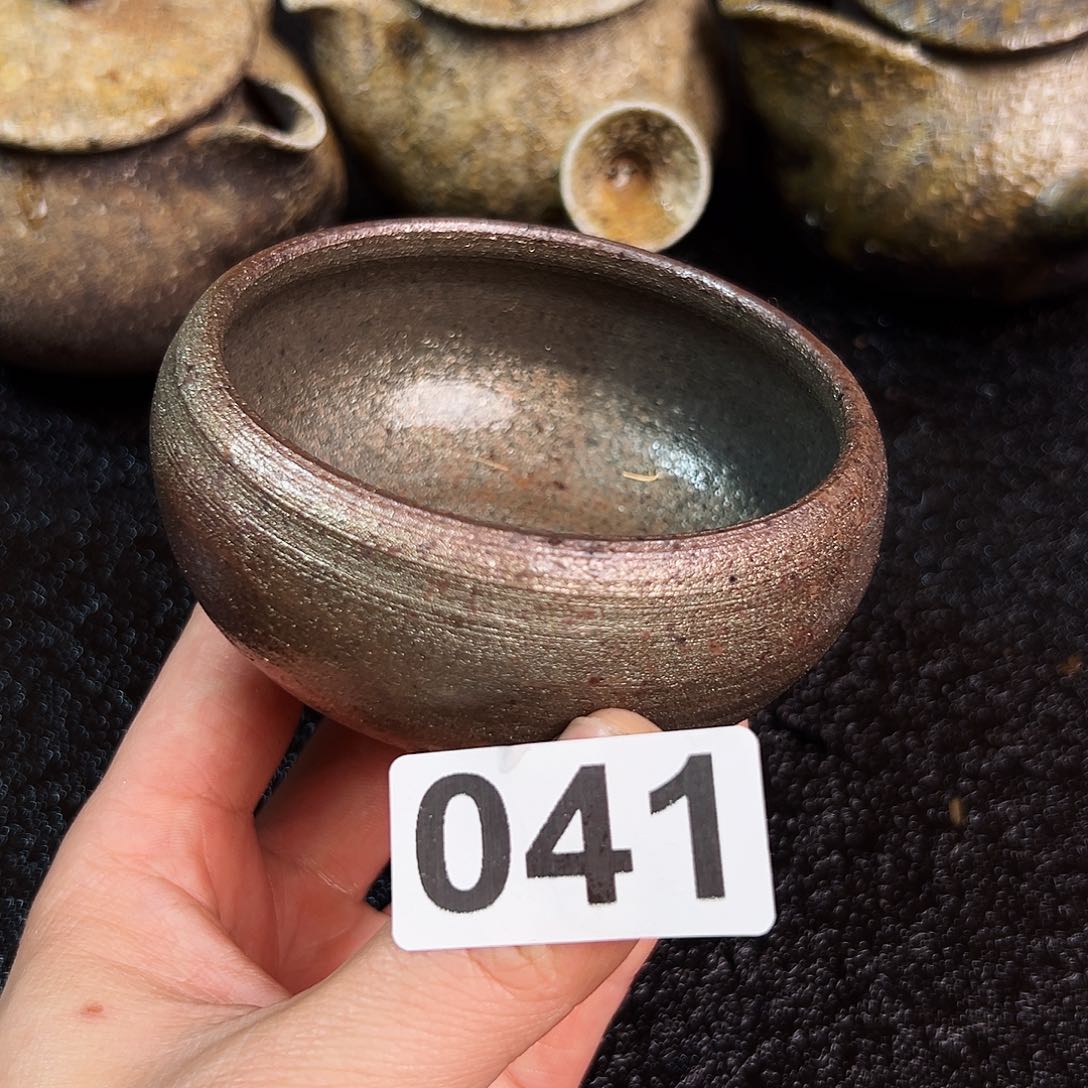 杯泥舍柴烧精品茶器