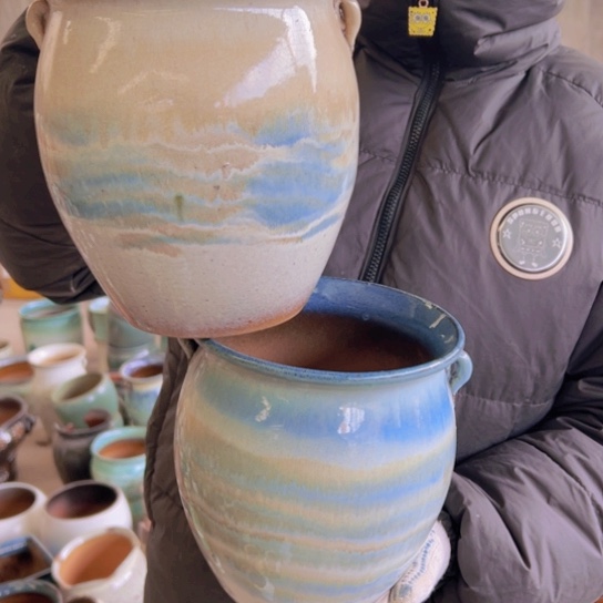 紫砂花盆高21口18————