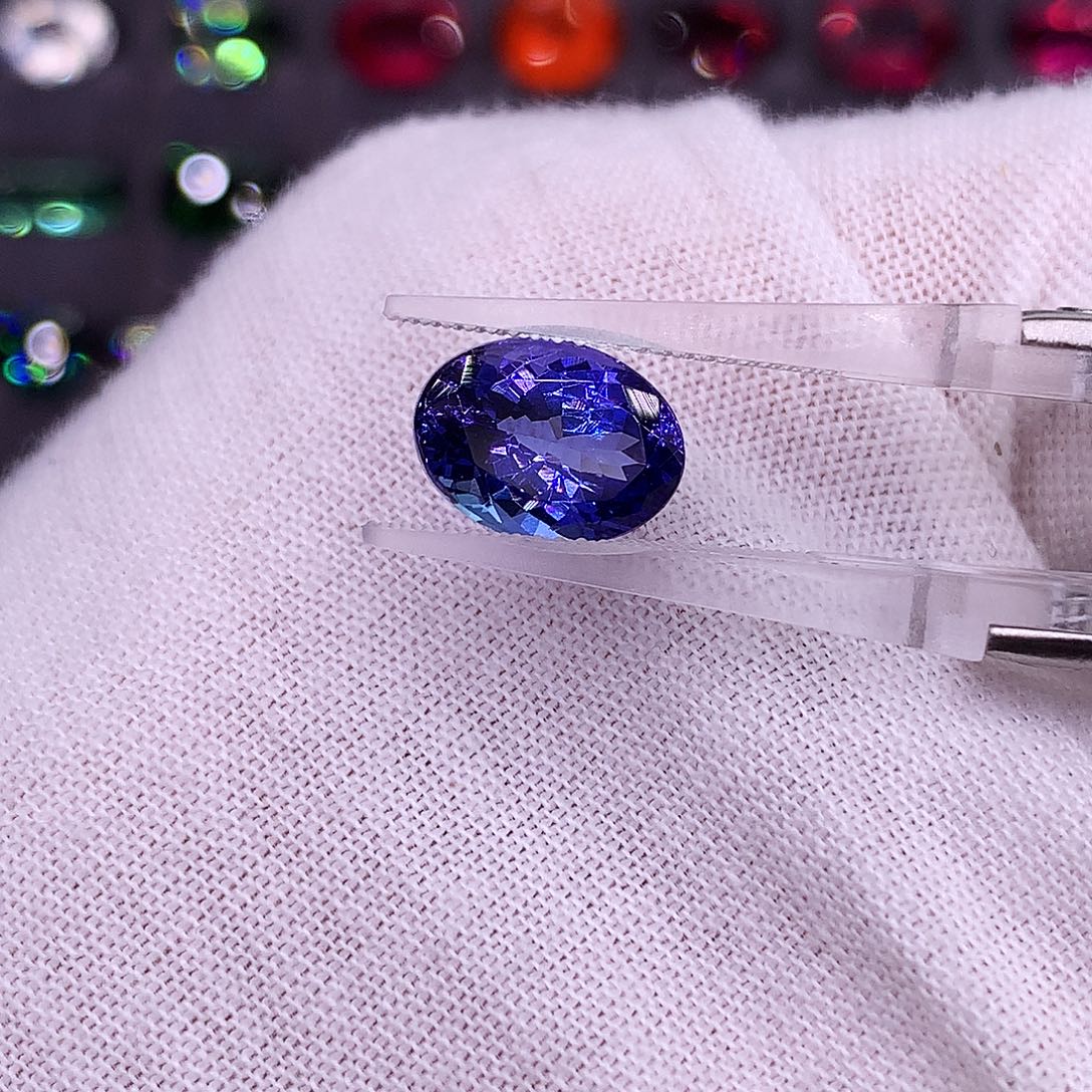 坦桑石珠宝半成品未镶嵌9987896645698