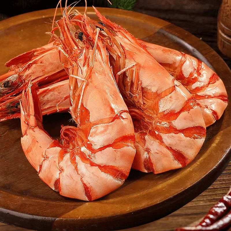 连云港发货 大号斑节虾干 250g/包*2包