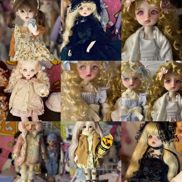 六分精致mjd娃娃