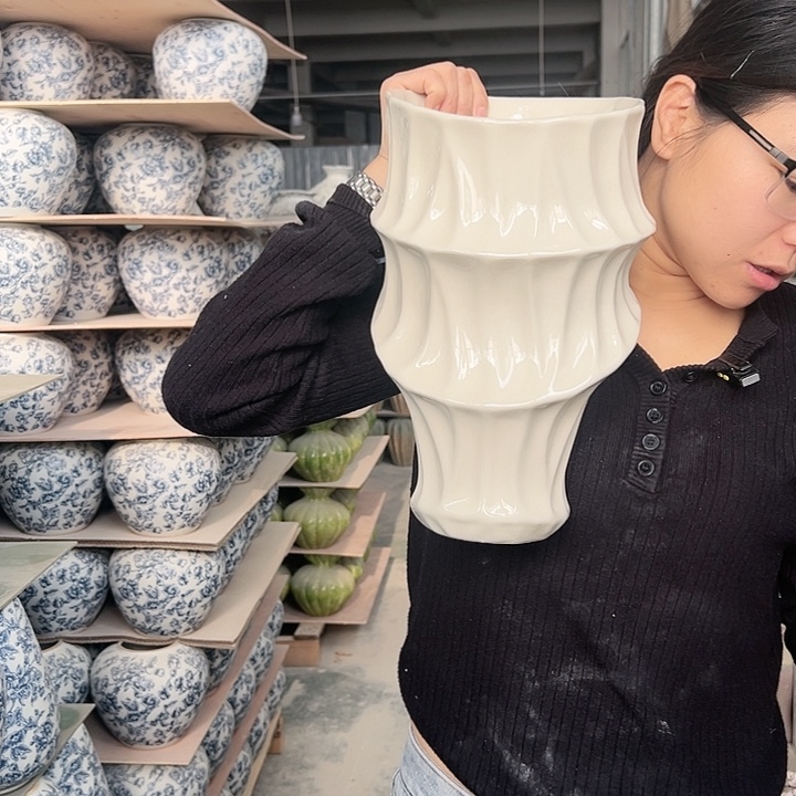 摆件陶景德镇陶瓷陶瓷花瓶工厂