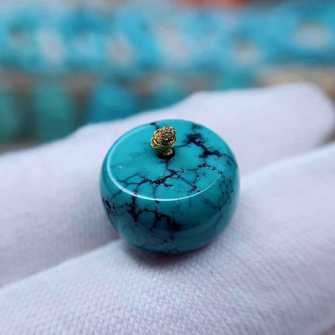 绿松石直切14.2未镶嵌