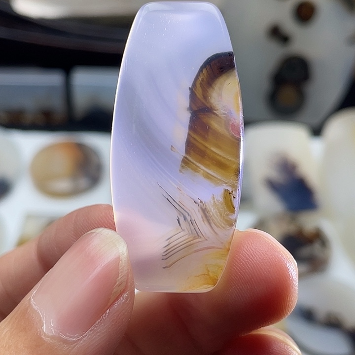 玛瑙/玉髓未镶嵌颈饰