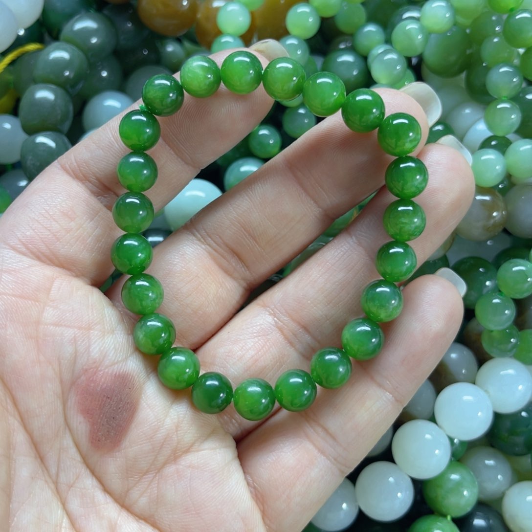 和田玉手链未镶嵌