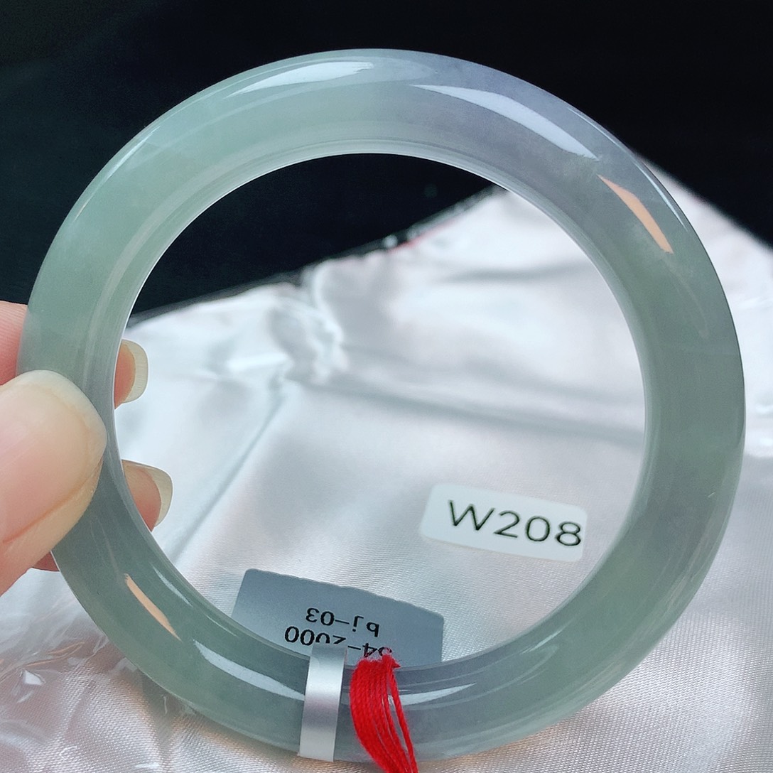 翡翠手镯未镶嵌缅甸天然A货翡翠手镯