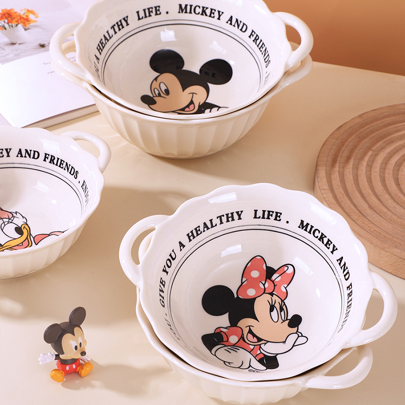 【陈稳稳】和风系列餐具双耳汤碗-1个装