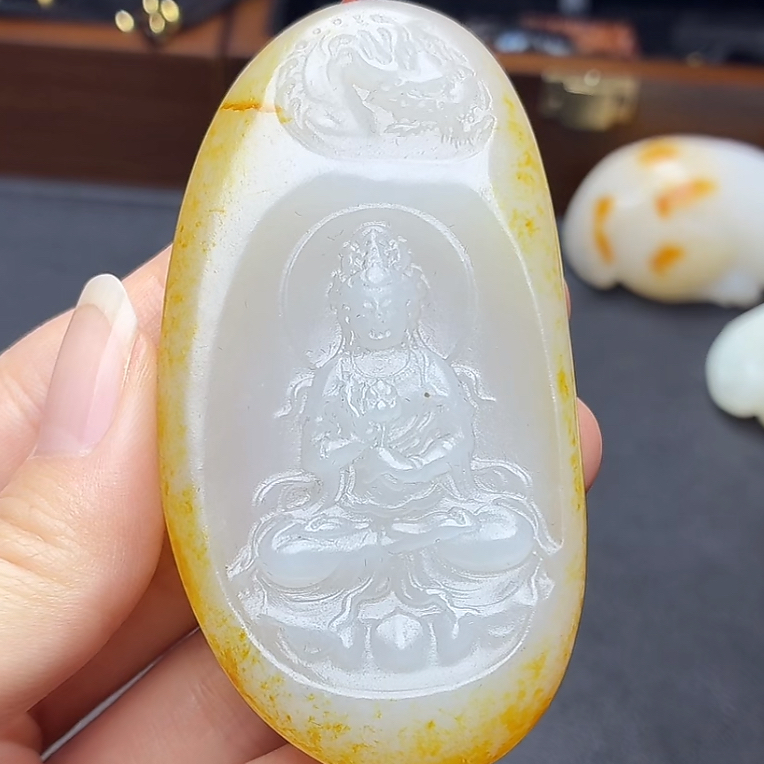 和田玉玉石挂件N1125拍一发一