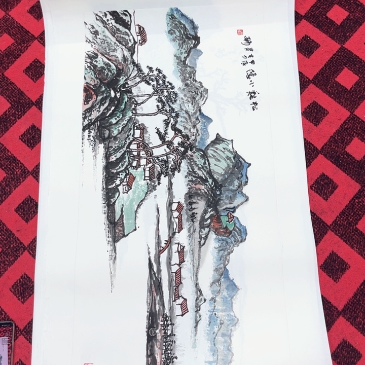 国画纯手绘国画作品欣赏