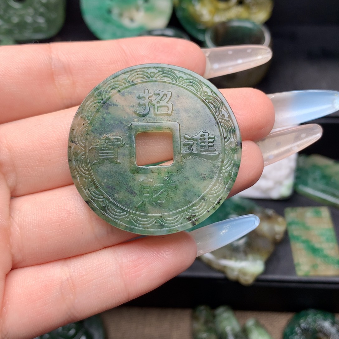 糖***子未镶嵌独山玉颈饰