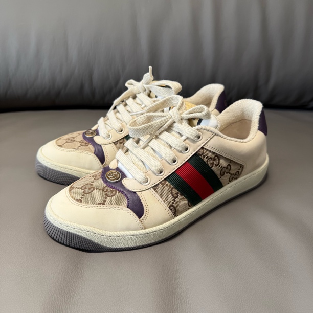 99新 GUCCI/古驰 38码/99新/gucci乌木脏脏鞋
