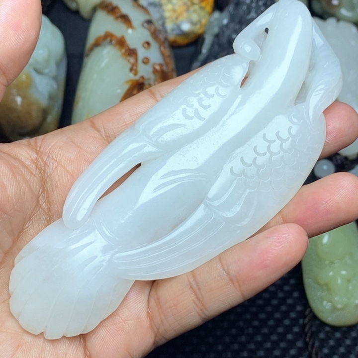颈饰未镶嵌和田玉