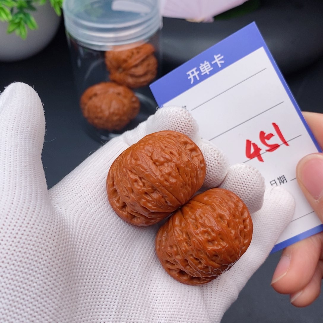 文玩核桃把件37铁锤451