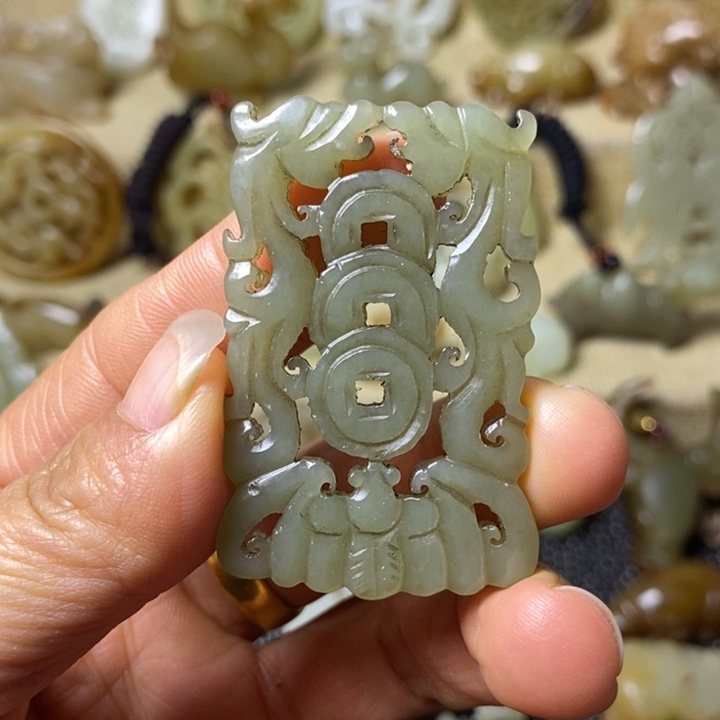 和田玉挂件未镶嵌