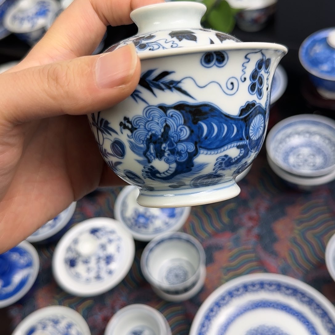 上***音全手绘景德镇陶瓷艺术