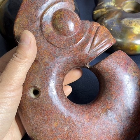 白玉菩提把件一个一个