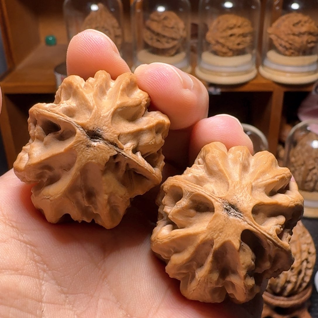 文玩核桃把件天使之吻