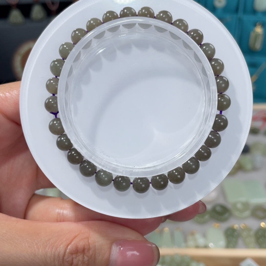 和田玉套链未镶嵌