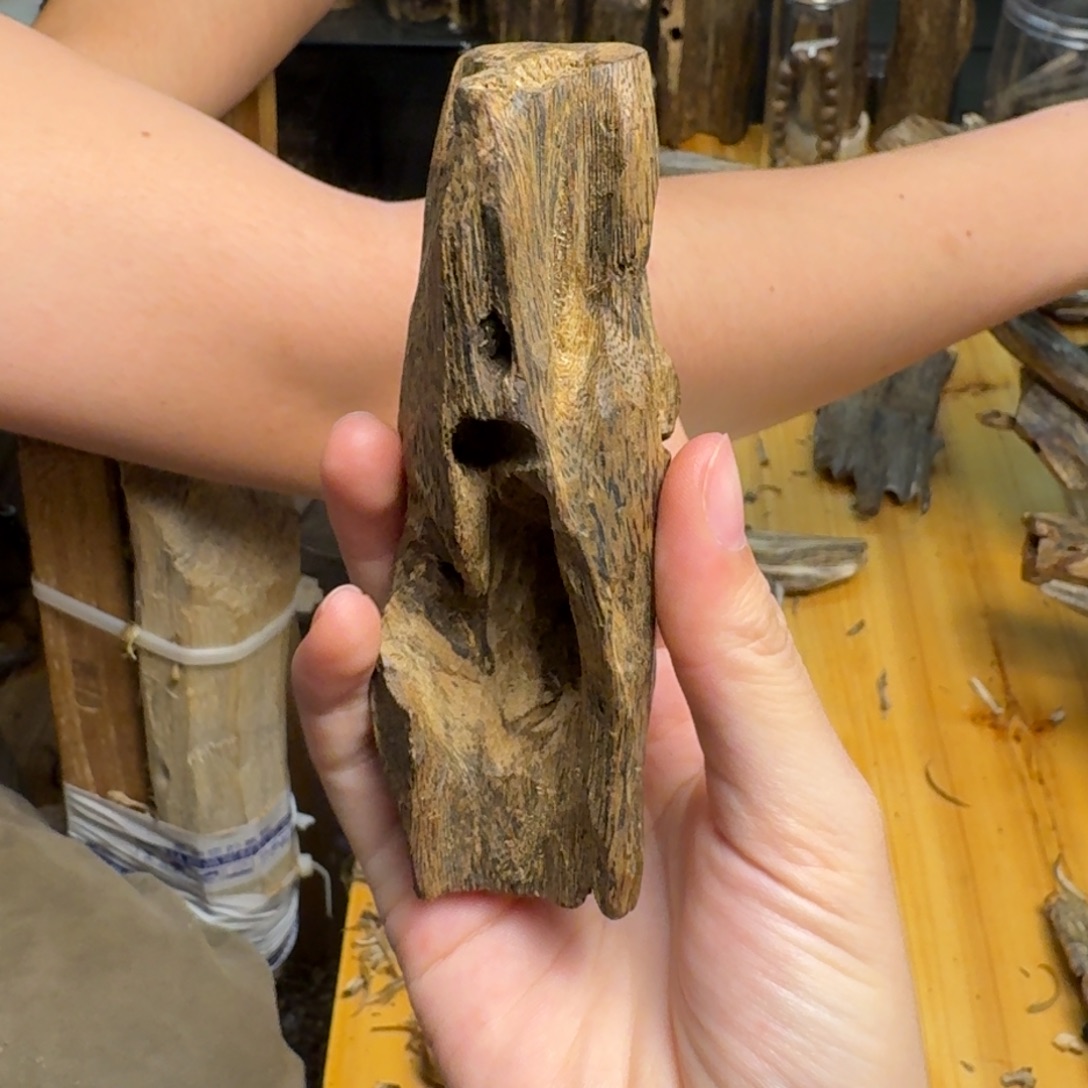 沉香沉香碎屑白棋块料47克