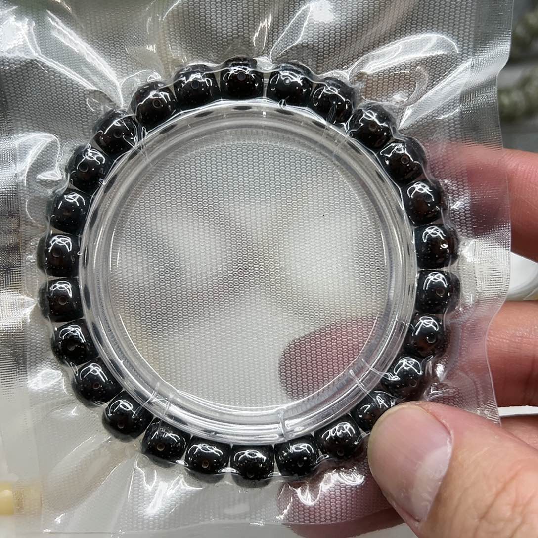 星月菩提手串/手链147傲世黑星月菩提单圈0.9