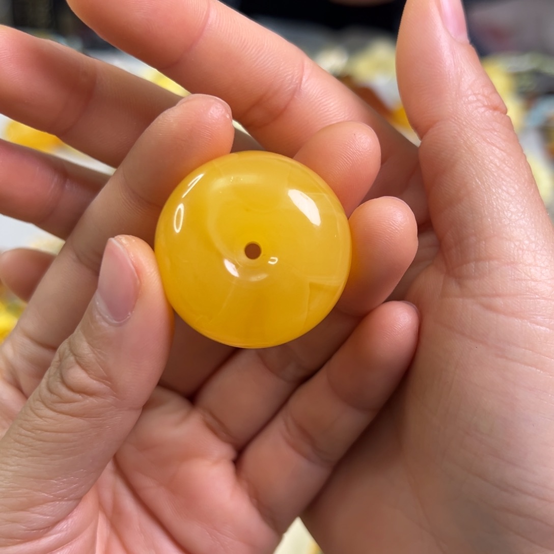 蜜蜡裸石未镶嵌喵**~蜜蜡