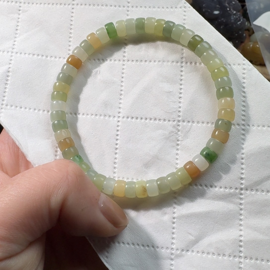 和田玉手串未镶嵌