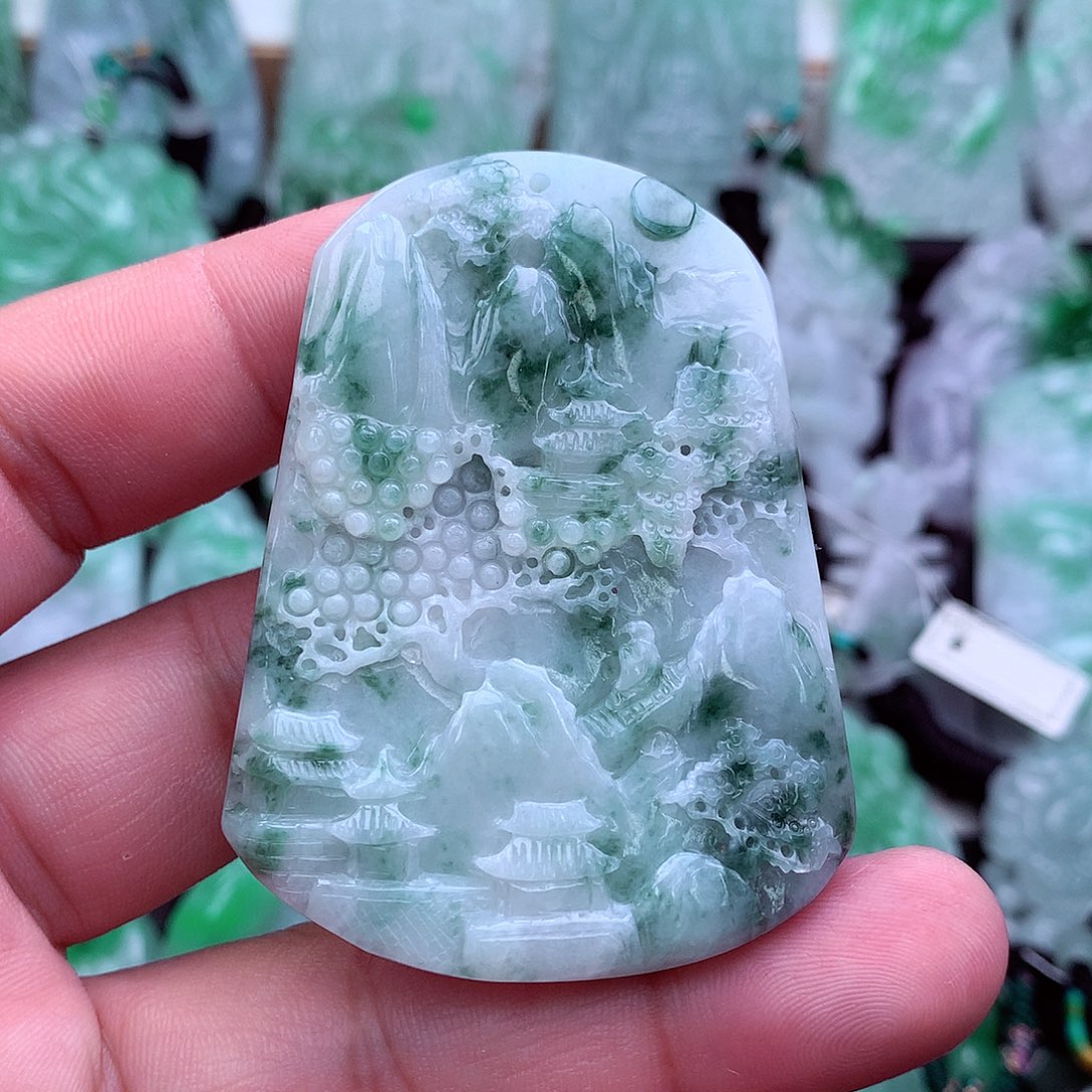 翡翠吊坠(不含链)未镶嵌