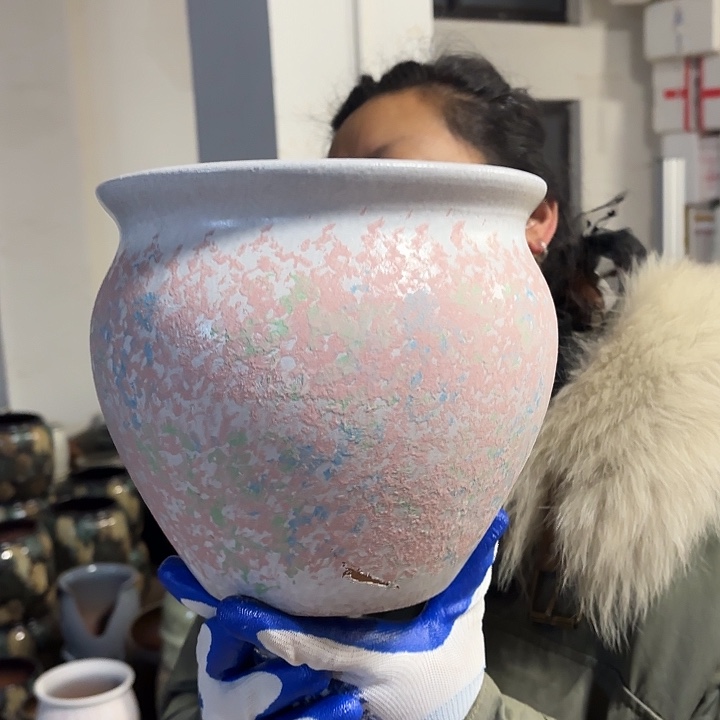 瑕疵高20口20花盆