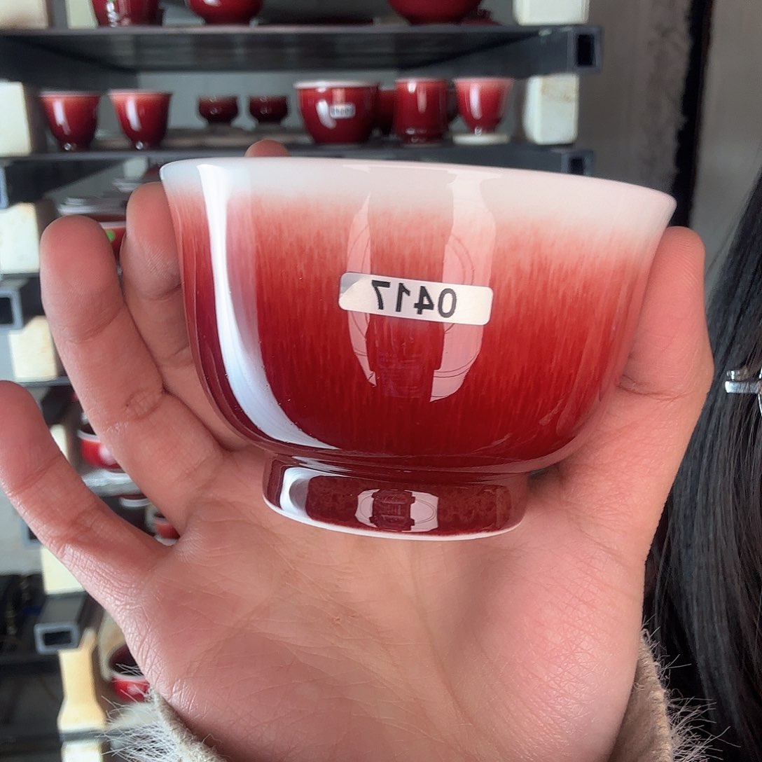 瓷片景德镇郎红陶瓷