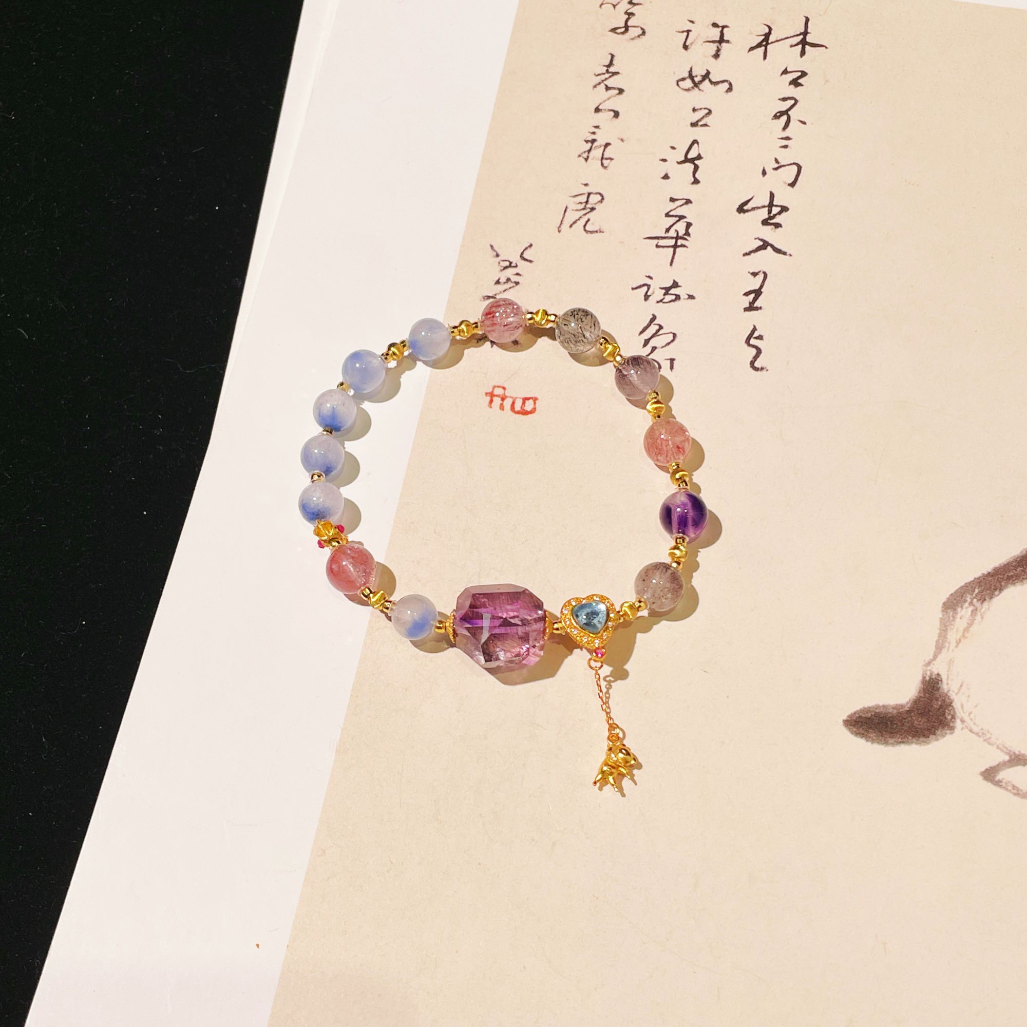 【云上雅岚】妍兮丨C97111-S925超七手串-11mm-多样性发货