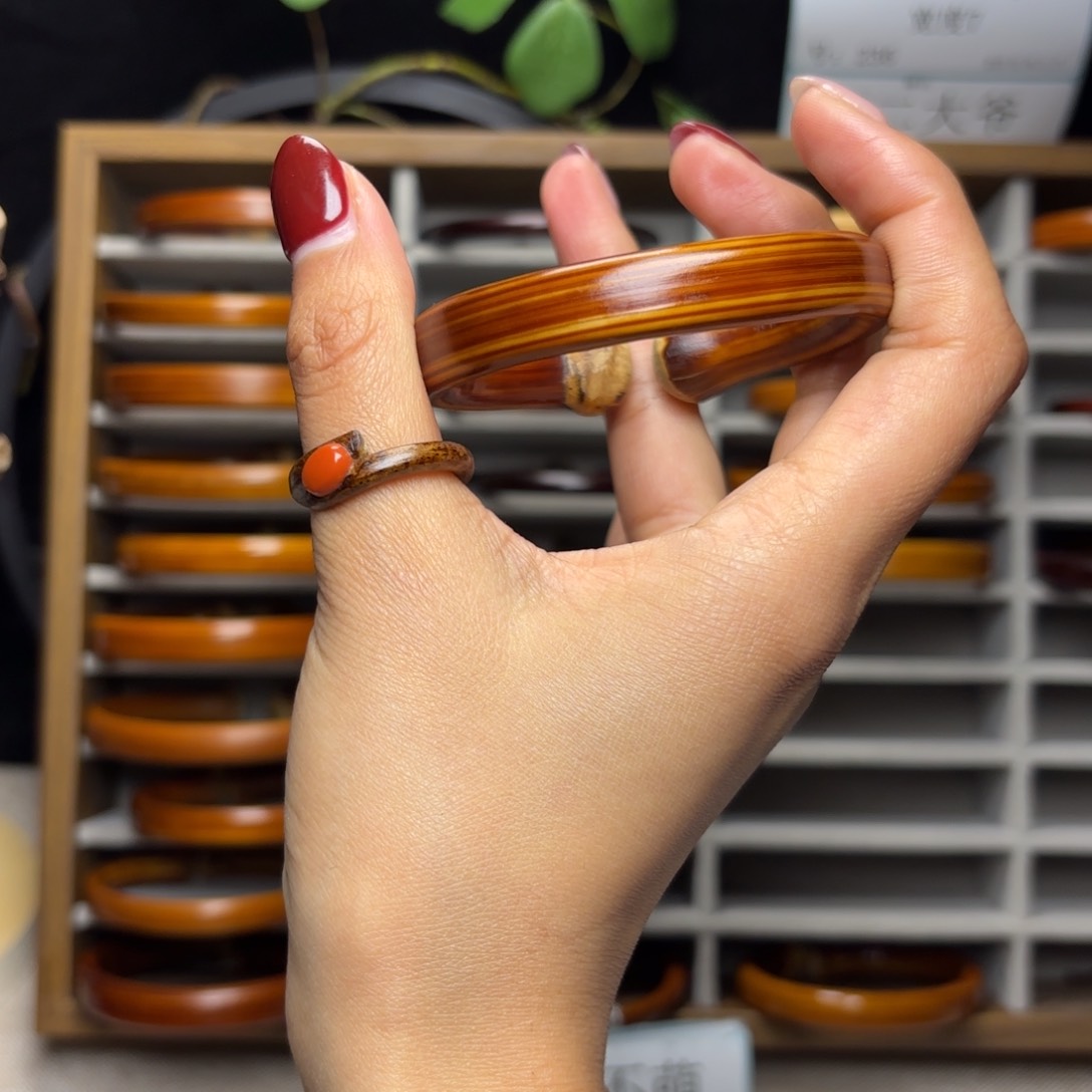 藤类手串/手链黄**萌金刚藤