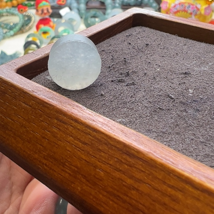 定制翡翠未镶嵌翡翠平安扣