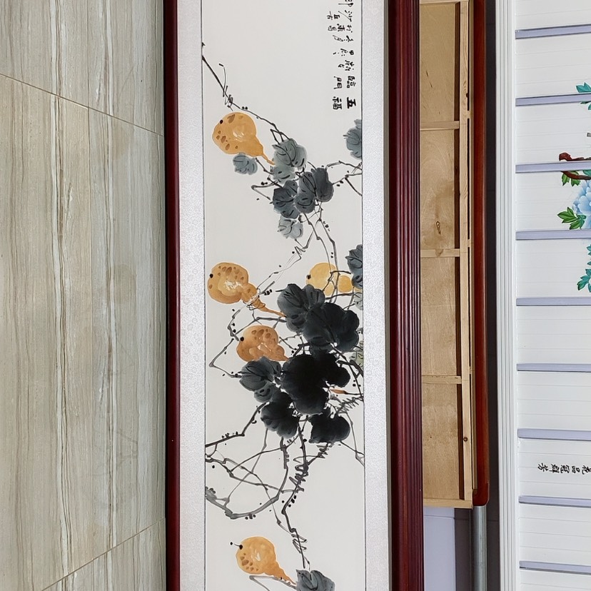 【闪购商品】国画书画作品带框165×50