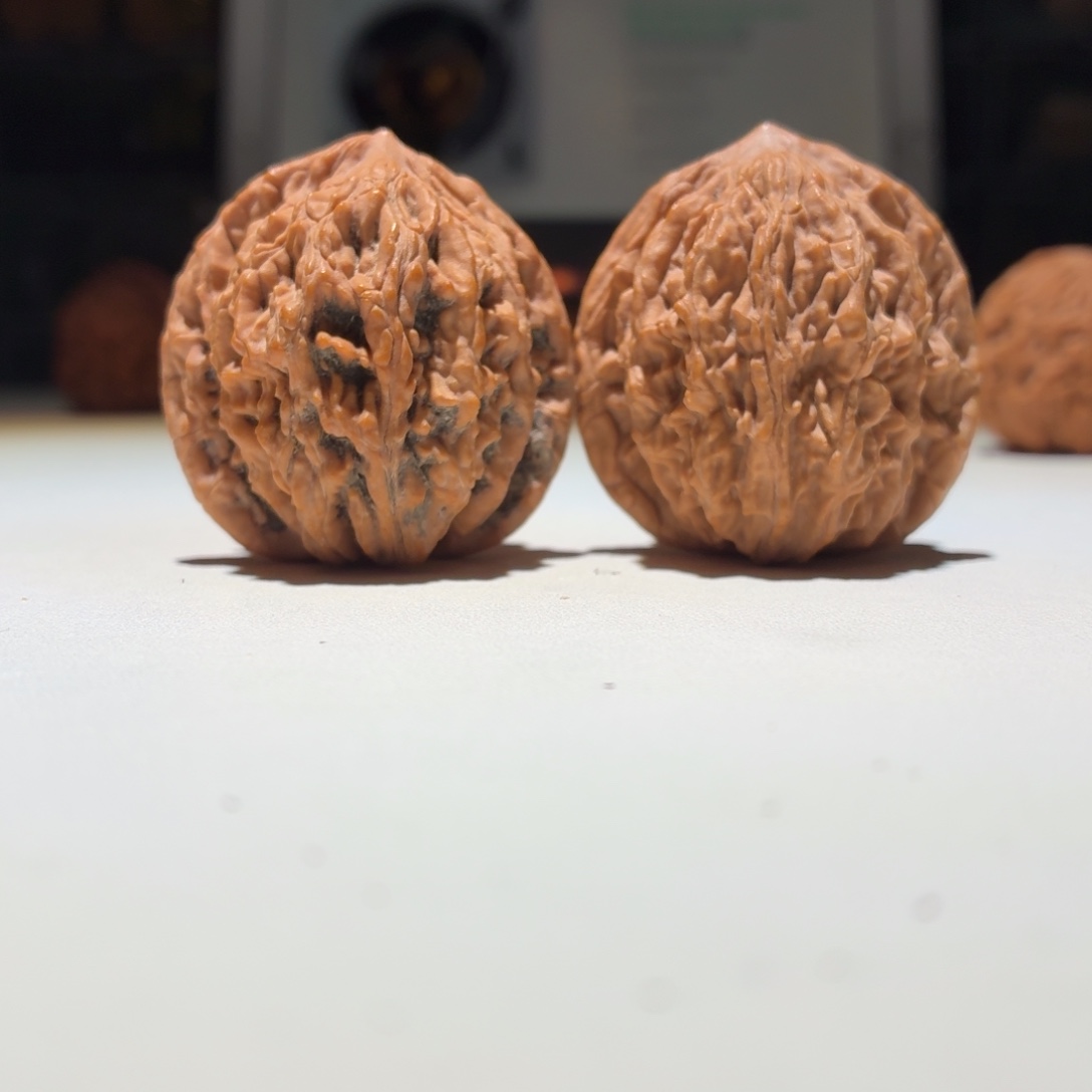 豆***术把件文玩核桃汉高虎37