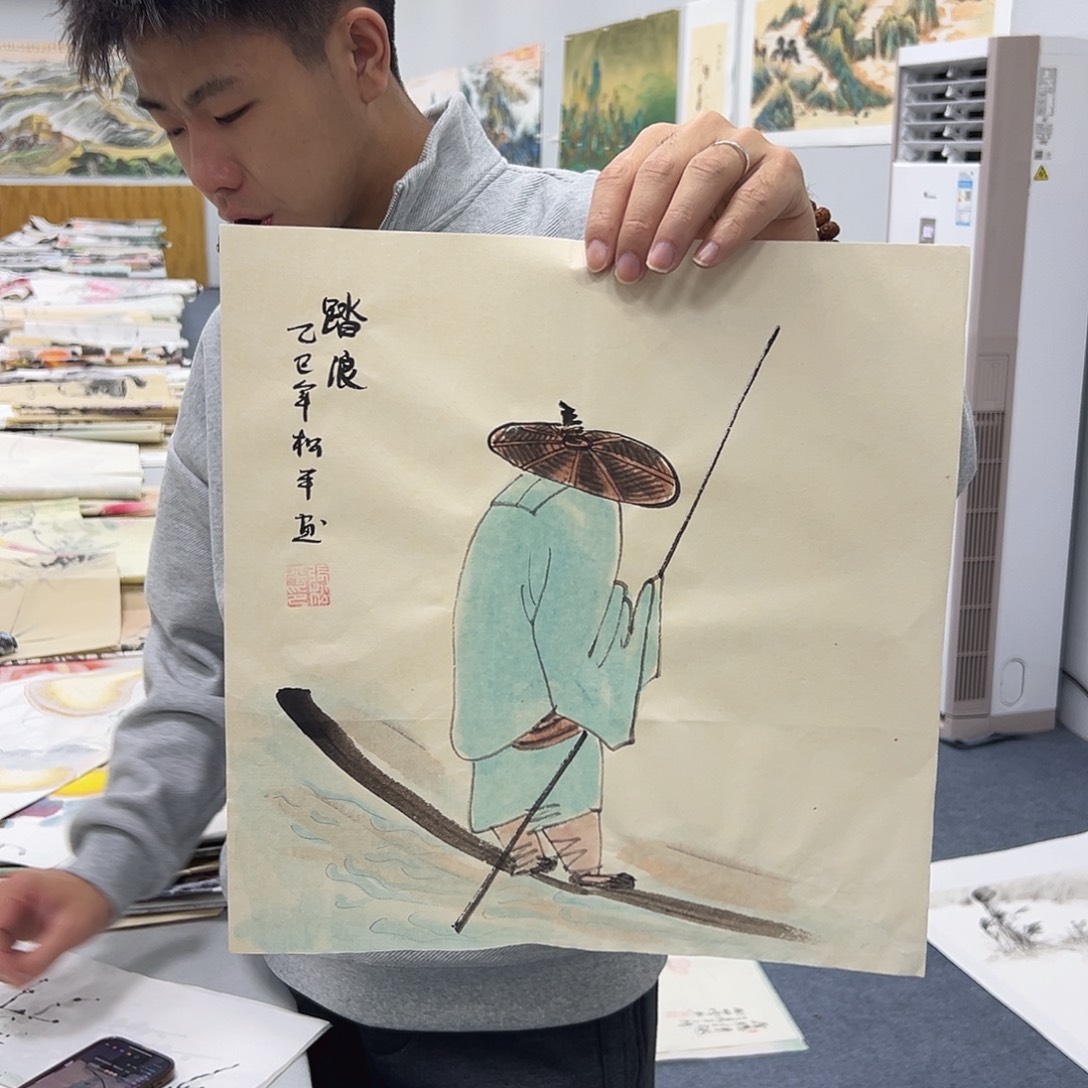 国画国画作品纯手绘作品