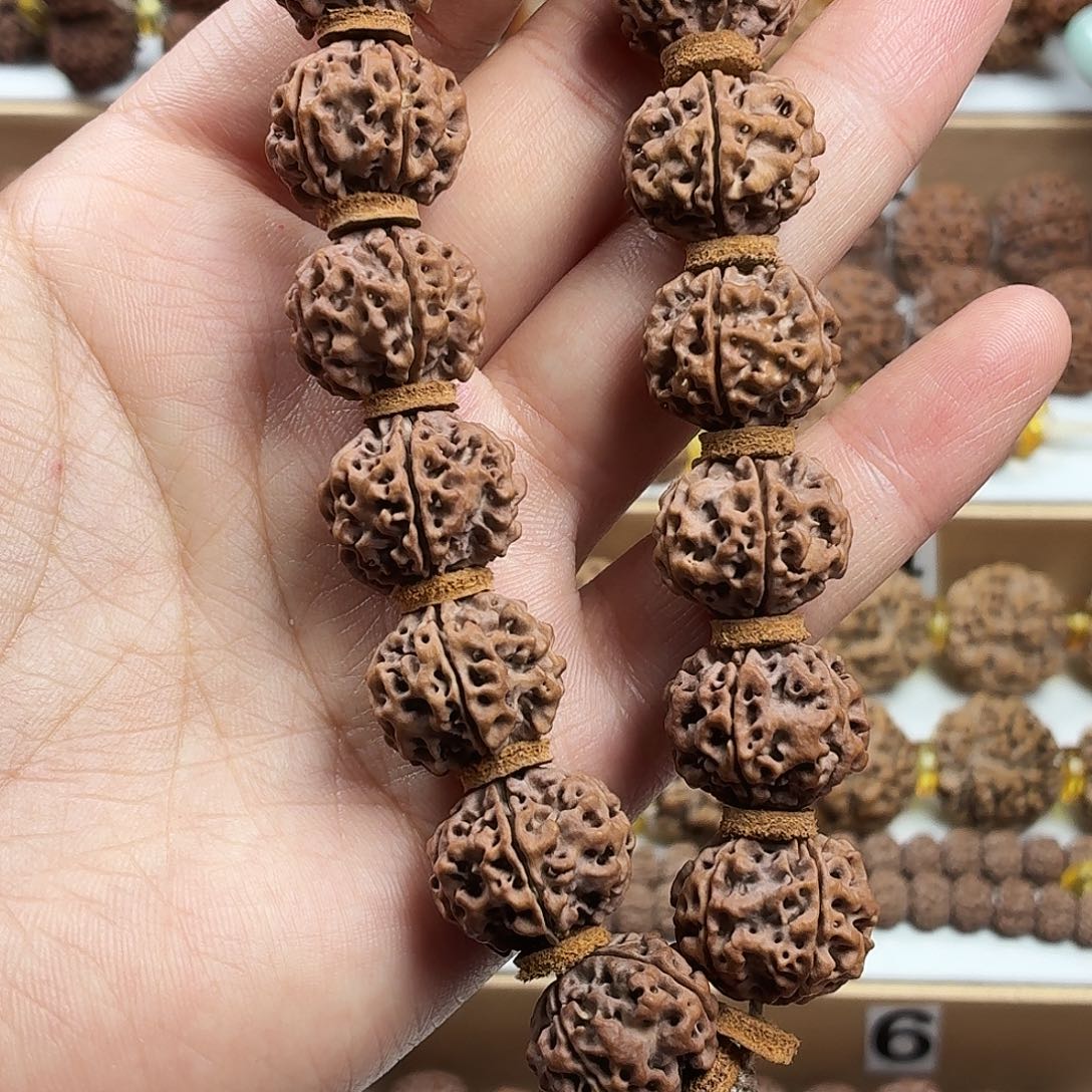 手串金刚菩提稀有精品梅花飞碟蜂窝双龙