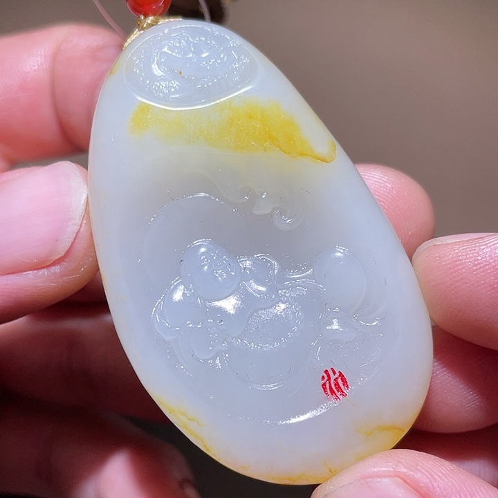 和田玉挂件未镶嵌D1 