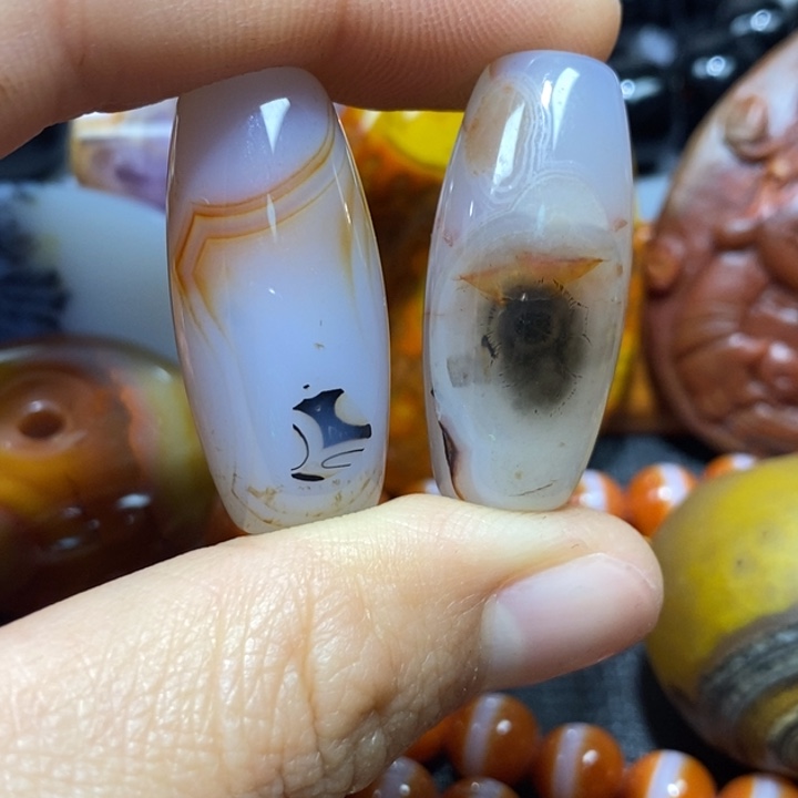 玛瑙/玉髓未镶嵌颈饰