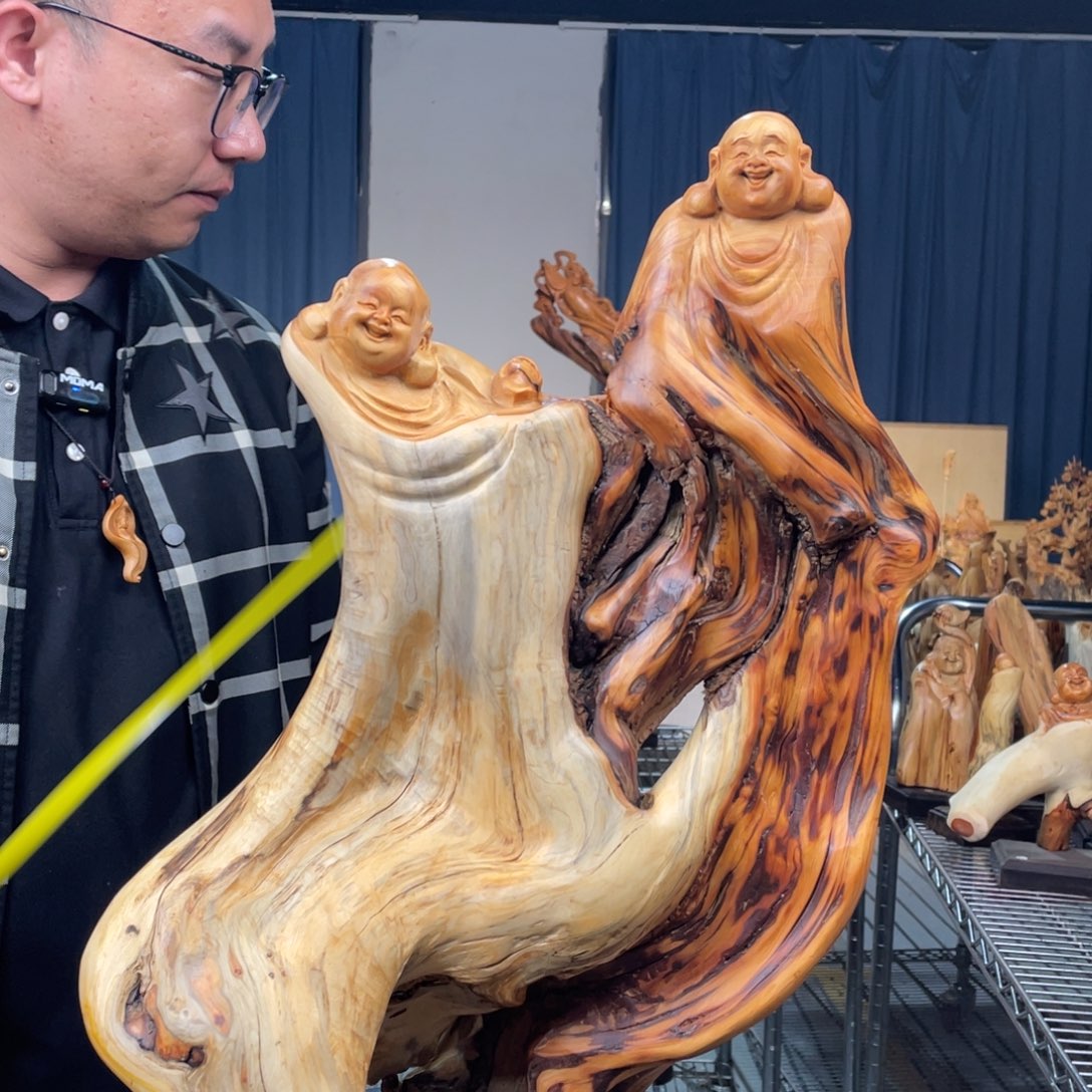 柏木（崖柏）随型摆件