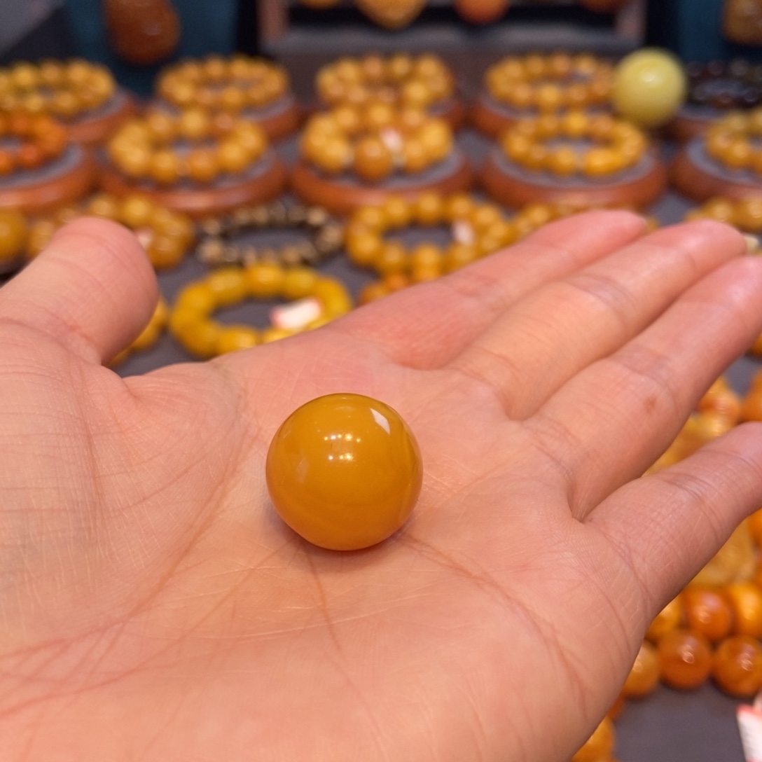 柱***子琥珀未镶嵌吊坠(不含链)蜜蜡