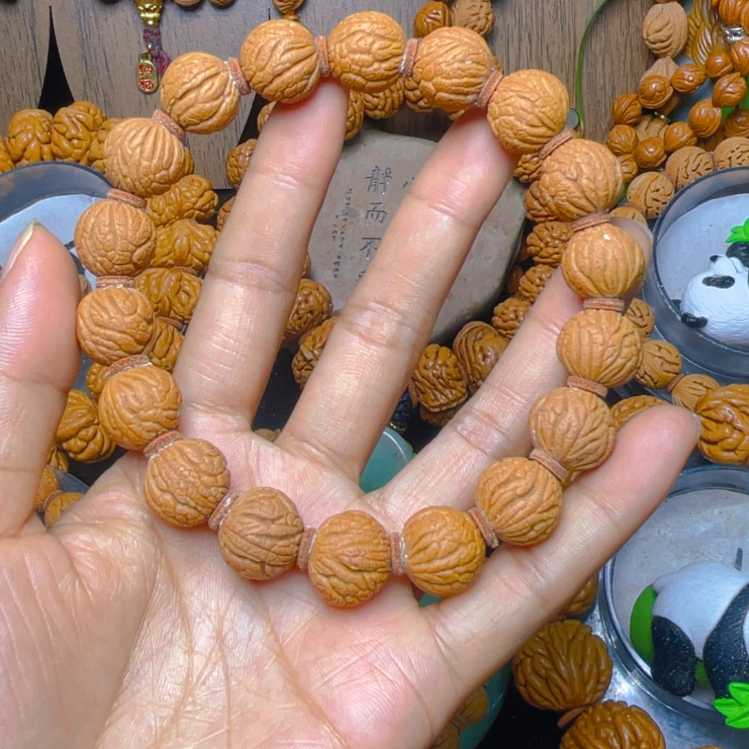 手串桃核桃木1.4满天星333